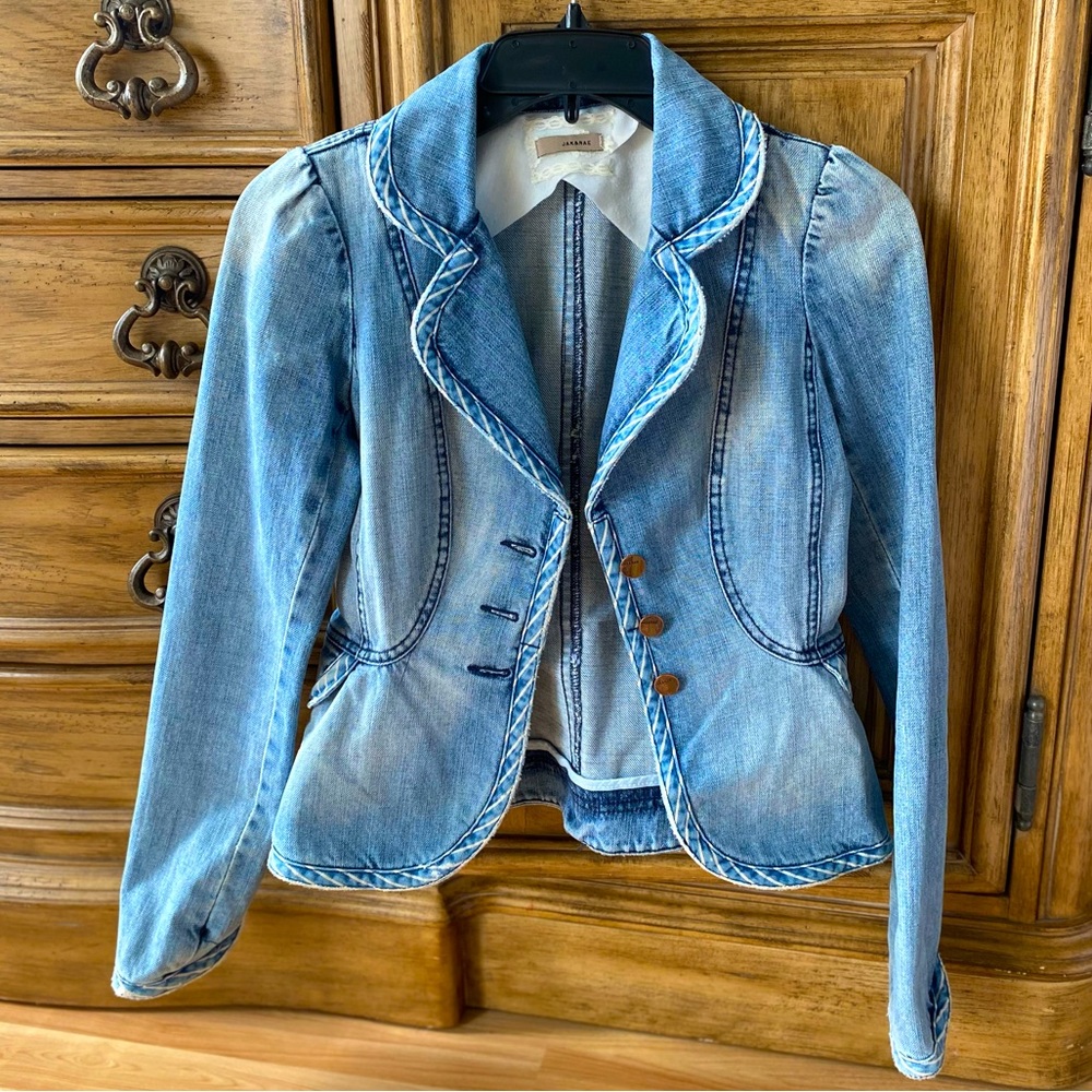 Jean Blazer Style Jacket
